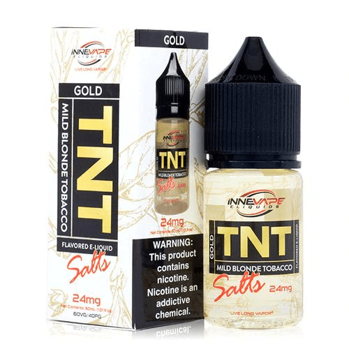 líquido tnt gold tobacco menthol - Líquido Innevape Salt - TNT Gold Tobacco Menthol
