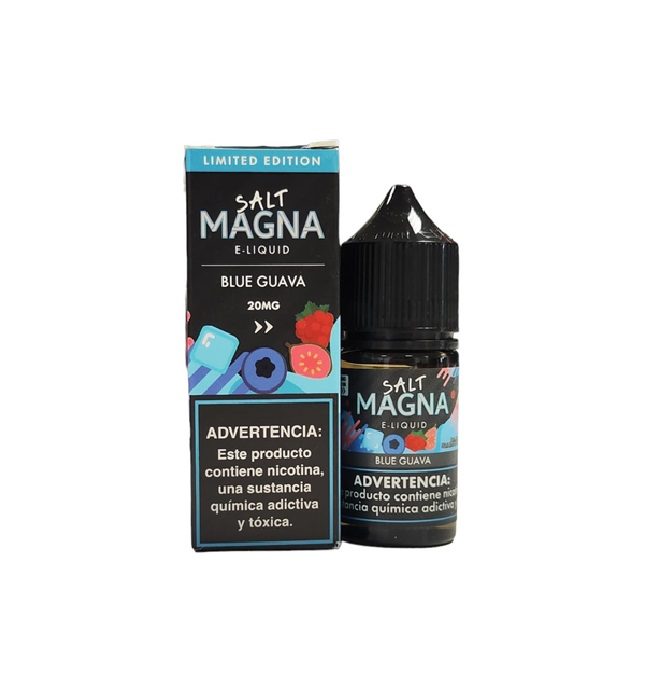 Líquido Magna E-Liquid Salt - Blue Guava - Edição Limitada 1 Líquido Magna E-Liquid Salt - Líquido Magna E-Liquid Salt - Blue Guava - Edição Limitada