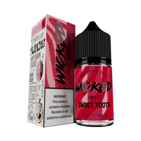 líquido wicked salt - Líquido Wicked Salt - Candy Ice - Sweet Tooth