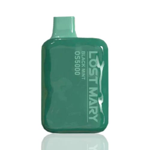 pod descartável lost mary - Pod descartável Elf Bar Lost Mary - 5000 Puffs - Black Mint