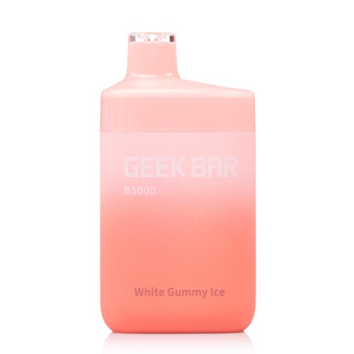 Pod Descartável Geek Bar B5000 - 5000 Puffs - White Gummy Ice 1 Pod Descartável Geek Bar - Pod Descartável Geek Bar B5000 - 5000 Puffs - White Gummy Ice