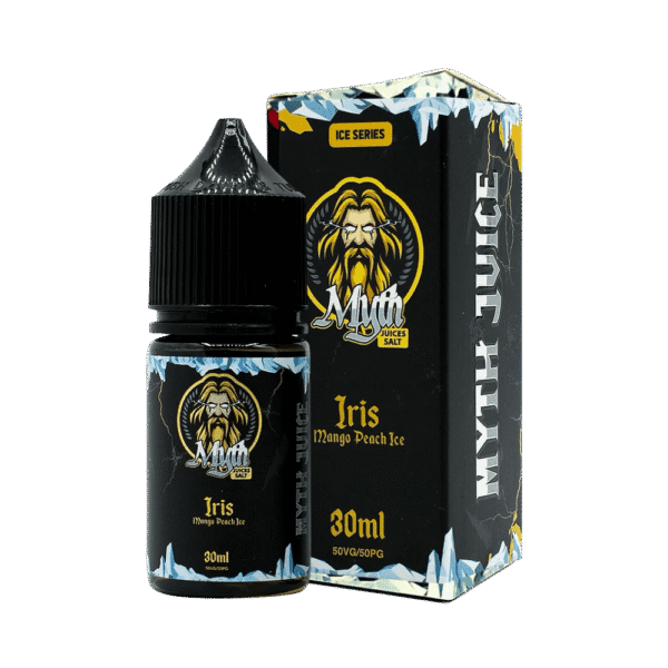nic salt mango peach ice - Liquido Myth Salt - Iris - Mango Peach Ice