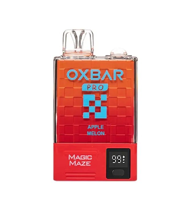 Pod Descartável Oxbar Magic Maze Pro - 10.000 Puffs - Apple Melon 1 Pod Descartavel Oxbar - Pod Descartável Oxbar Magic Maze Pro - 10.000 Puffs - Apple Melon