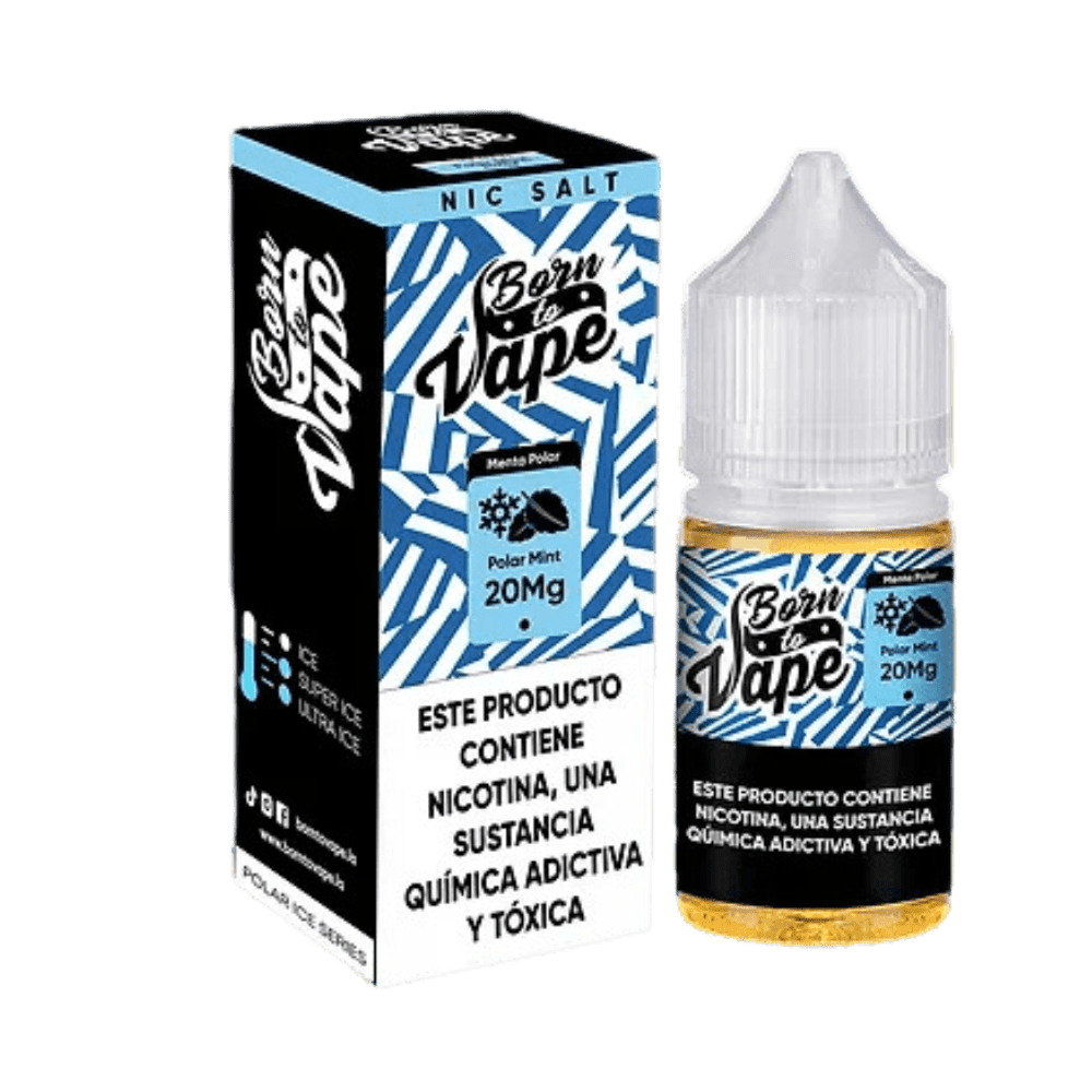 Líquido Born To Vape Salt - Polar Mint 1 Líquido Born To Vape Salt Polar Mint - Líquido Born To Vape Salt - Polar Mint