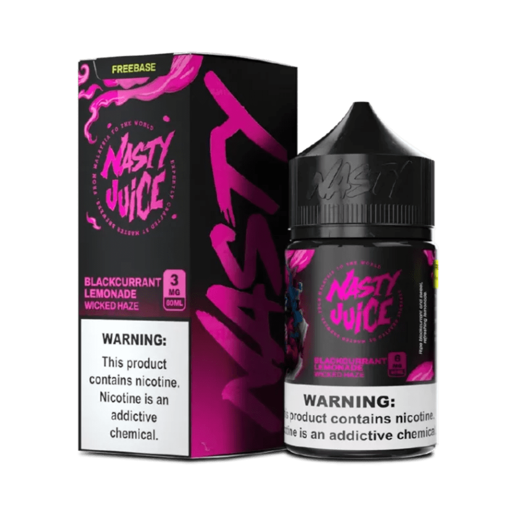 Líquido Nasty Juice - Wicked Haze - Blackcurrant Lemonade 1 Líquido Nasty Juice Wicked Haze - Líquido Nasty Juice - Wicked Haze - Blackcurrant Lemonade