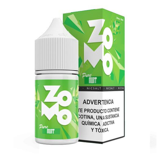 Líquido Zomo Salt - Pure Mint 1 Líquido Zomo Salt Pure Mint - Líquido Zomo Salt - Pure Mint