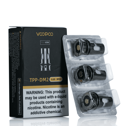 coil tpp-dm2 - Resistência / Coil de TPP-DM2 (Drag 3 / Drag X Plus) - Voopoo