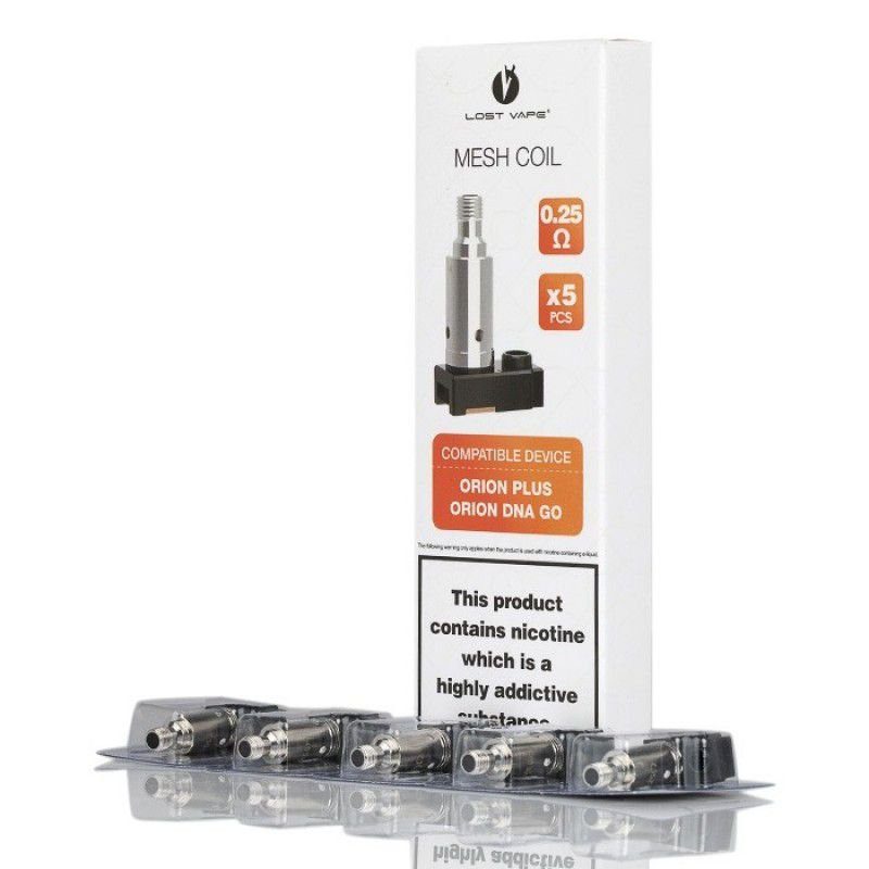 Resistência 0.25Ohm Mesh Coils - Orion Plus - Lost Vape 1 Resistência 0.25Ohm Mesh Coils - Resistência 0.25Ohm Mesh Coils - Orion Plus - Lost Vape