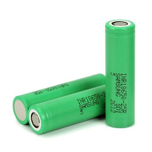 bateria 18650 25r - Bateria 18650 25R 3.6V 2500 mAh - Samsung