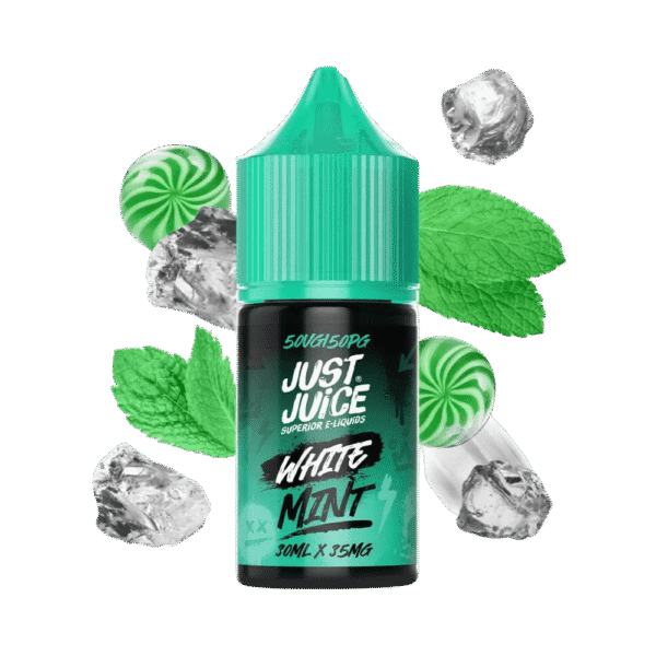 liquido just juice mint - Líquido Just Juice Salt - White Mint