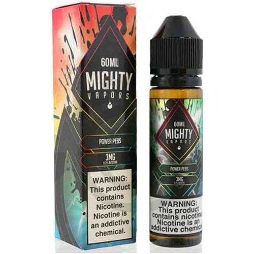 Líquido Mighty Vapors - Power Pebs 1 Líquido Mighty Vapors Power Pebs - Líquido Mighty Vapors - Power Pebs
