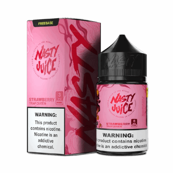 líquido nasty juice trap queen - Líquido Nasty Juice - Trap Queen - Strawberry