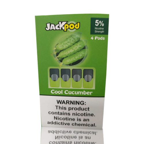 Jackpod Cool Cucumber Compatível Juul - Jackpod 1 Pod Cool Cucumber - Jackpod Cool Cucumber Compatível Juul - Jackpod