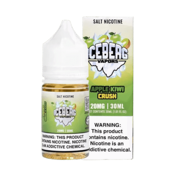 líquido iceberg salt - Líquido Iceberg Vapors Salt - Ice Apple Kiwi Crush