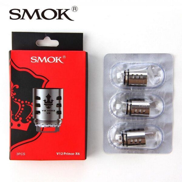resistência coil tfv12 prince - Resistência / Coil para TFV12 Prince - Dual Mesh - Smok