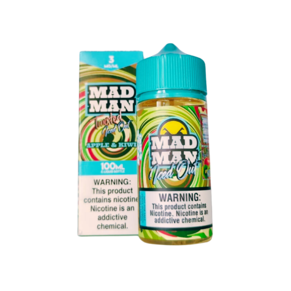 líquido mad man apple kiwi - Liquido Mad Man - Twisted Iced Out - Apple & Kiwi