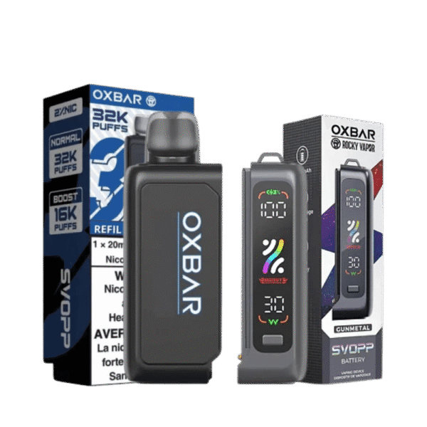 refil pod descartável g32k - Combo Bateria Svopp  + Refil para Pod Descartável G32K