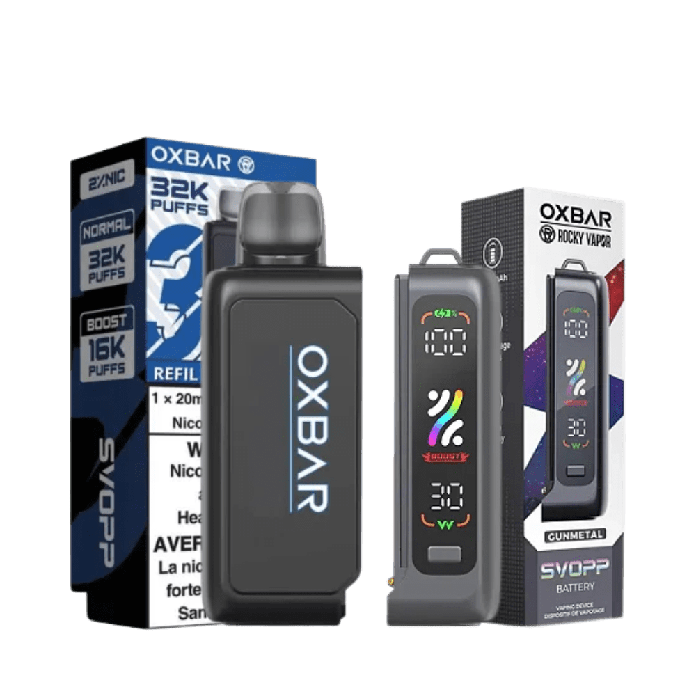 Combo Bateria Svopp + Refil Para Pod Descartável G32K 1 Refil Pod Descartável G32K - Combo Bateria Svopp + Refil Para Pod Descartável G32K