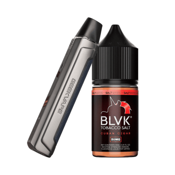 combo pod aegis one - Combo Pod Aegis One + Líquido Blvk Salt Cuban Cigar