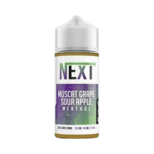 líquido next gen muscat grape - Líquido Next Gen - 100ml - Muscat Grape Sour Apple - Menthol