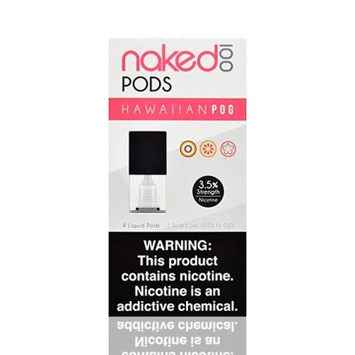 pod reposição naked 100 - Pod de reposição para Pod System Naked 100 - Hawaiian Pog
