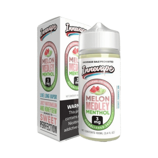 líquido melon menthol - Liquido Innevape - 100ml - Melon Medley Menthol