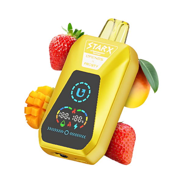 pod descartável starx frosty - Pod Descartável StarX Frosty - 20.000 Puffs - Strawberry Mango