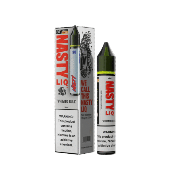 nic salt uva bebida - Líquido Nasty Juice Salt - Vhimto Bull