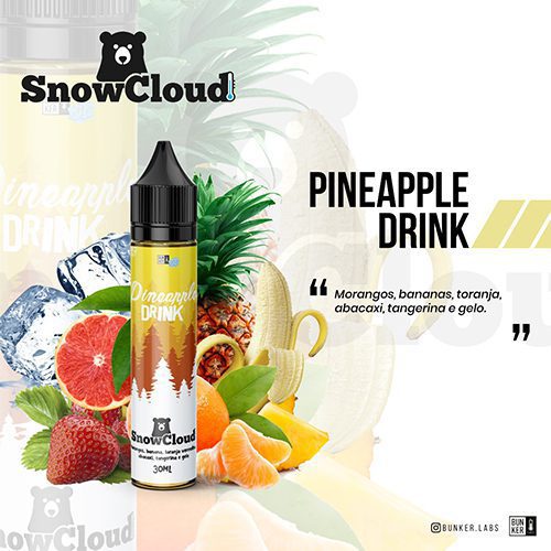 Líquido Snowcloud - Pineapple Drink 1 Líquido Pineapple Drink - Líquido Snowcloud - Pineapple Drink