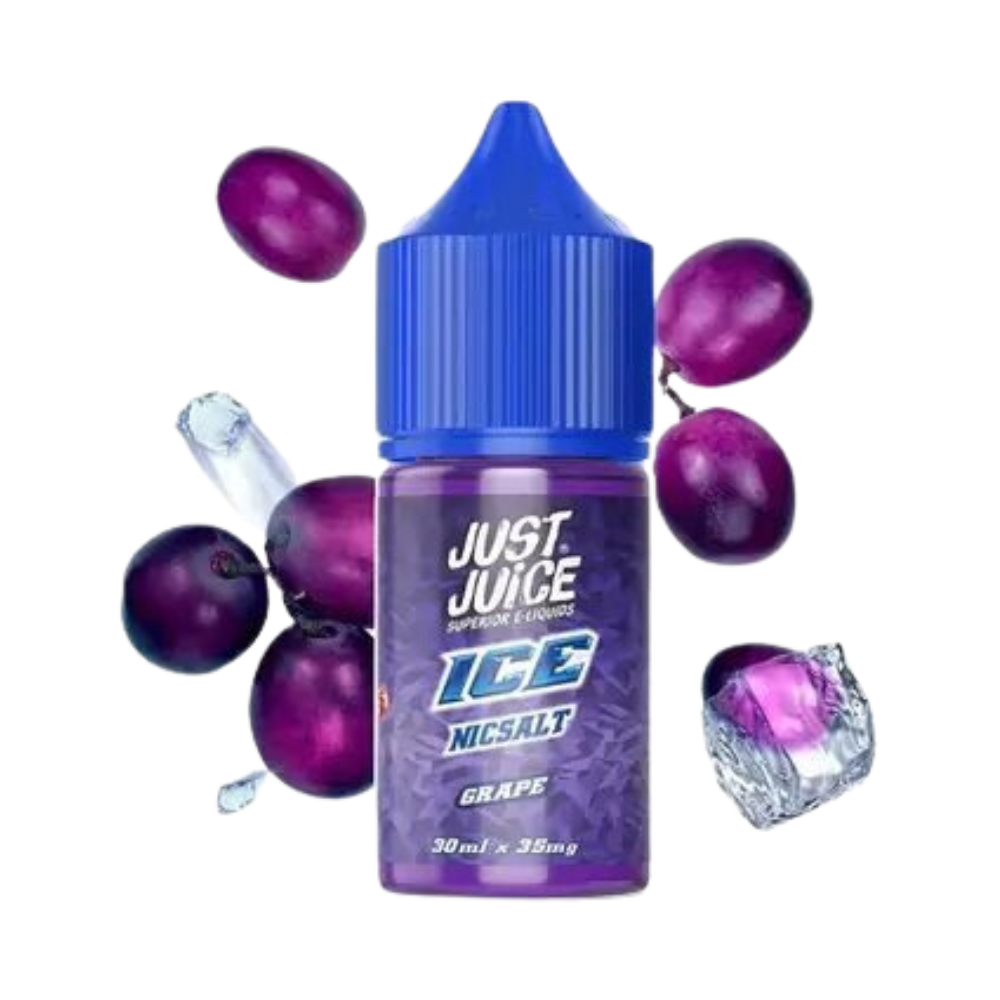 Líquido Just Juice Salt - Grape Ice 1 Líquido Just Juice Salt Grape Ice - Líquido Just Juice Salt - Grape Ice
