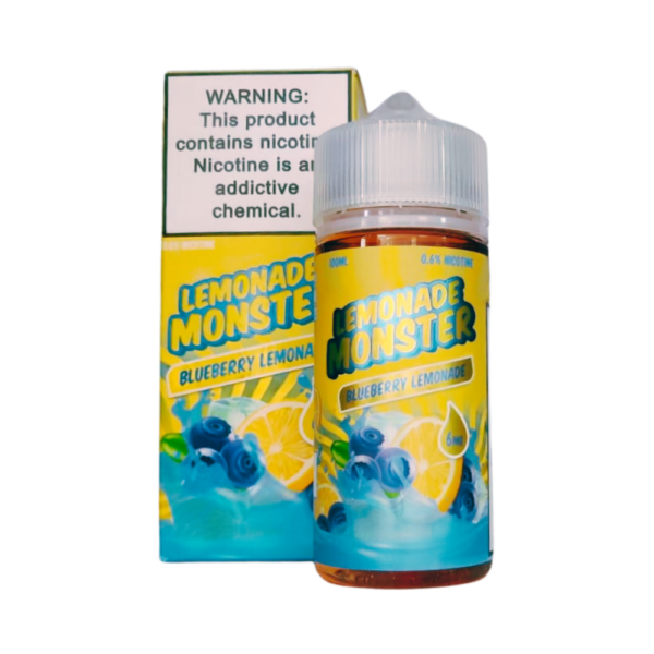 líquido blueberry lemonade - Líquido Jam Monster - Lemonade Monster - Blueberry Lemonade
