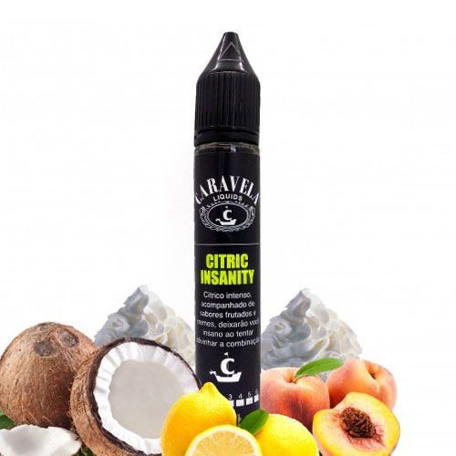Líquido Caravela - Citric Insanity 1 Líquido Citric Insanity - Líquido Caravela - Citric Insanity