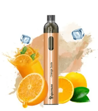 Pod Descartável Vapeman - Vision - 2500 Puffs - Orange Soda 1 Pod Descartável 2500 Puffs - Pod Descartável Vapeman - Vision - 2500 Puffs - Orange Soda