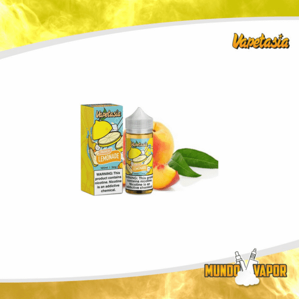 líquido peach lemonade - Líquido Vapetasia - Peach Lemonade