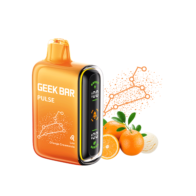 Pod Descartável Geek Bar Pulse - 15000 Puffs - Orange Creamsicle 1 Pod Descartavel Geek Bar Pulse - Pod Descartável Geek Bar Pulse - 15000 Puffs - Orange Creamsicle