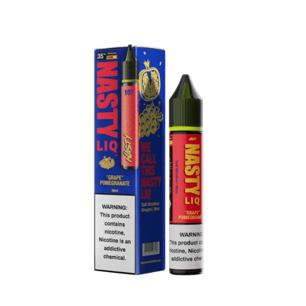 líquido nasty juice salt - Líquido Nasty Juice Salt - Grape Pomegranate