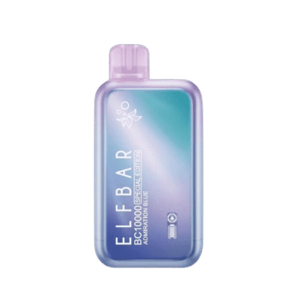 pod descartável elf bar bc10000 - Pod Descartável Elf Bar BC10000 - Edição Especial - 10.000 puffs - Admiration Blue