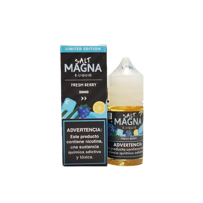 Líquido Magna E-Liquid Salt - Fresh Berry - Edição Limitada 1 Líquido Magna Salt - Líquido Magna E-Liquid Salt - Fresh Berry - Edição Limitada