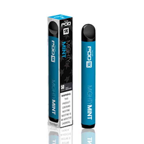 Pod Descartável Vgod - 1K - 1000 Puffs - Mighty Mint 1 Pod Descartavel Vgod 1K - Pod Descartável Vgod - 1K - 1000 Puffs - Mighty Mint