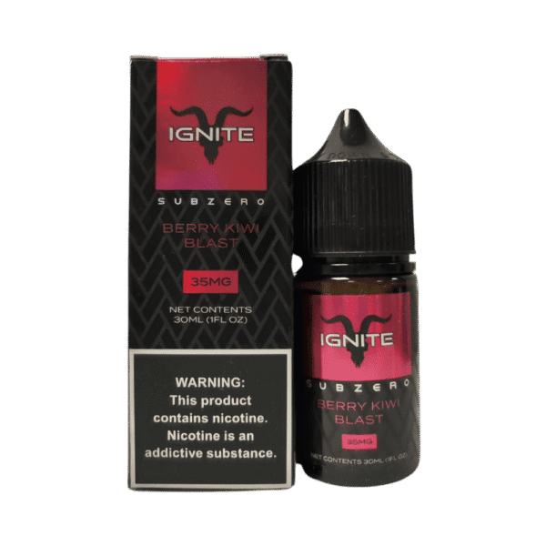líquido ignite salt - Líquido Ignite Salt - SubZero - Berry Kiwi Blast