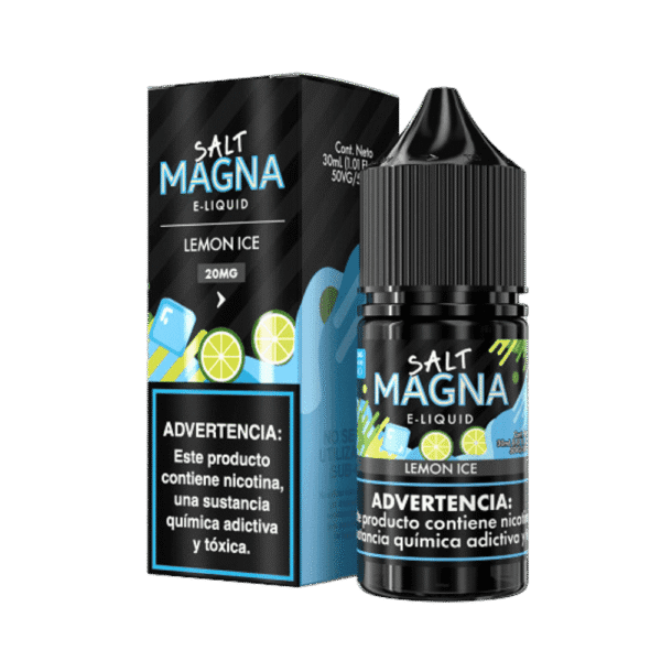 líquido lemon ice - Líquido Magna e-Liquid Salt - Lemon Ice - Edição Limitada