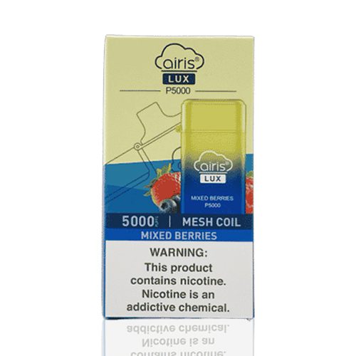 pod descartável 5000 puffs - Pod Descartável Airis Lux - 5000 Puffs - Mixed Berries