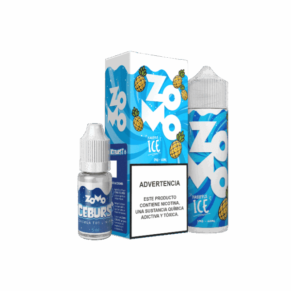 líquido zomo pineapple ice - Líquido Zomo - Pineapple Ice - Iceburst