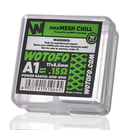 coil nexmesh chill - Coil (Bobina) NexMesh Chill A1 0.15ohm - Wotofo