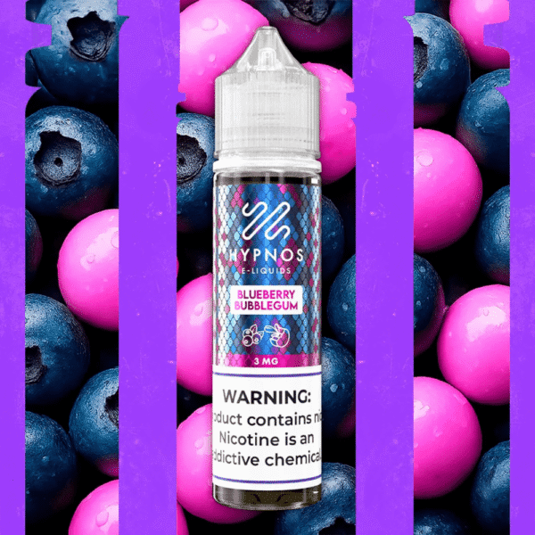 líquido blueberry bubblegum - Líquido Hypnos - Blueberry Bubblegum