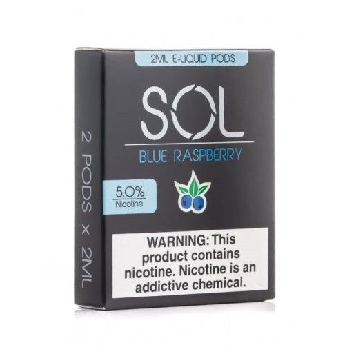 Pod De Reposição Sol - Blue Raspberry 1 Pod De Reposição Sol - Pod De Reposição Sol - Blue Raspberry