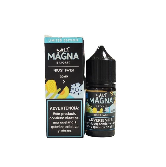 Líquido Magna E-Liquid Salt - Frost Twist - Edição Limitada 1 Líquido Magna Salt - Líquido Magna E-Liquid Salt - Frost Twist - Edição Limitada