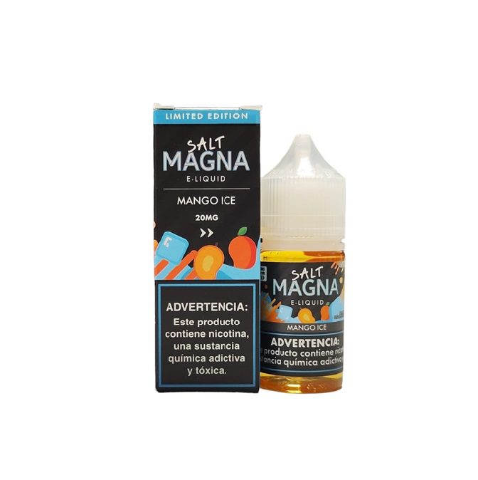 Líquido Magna E-Liquid Salt - Mango Ice - Edição Limitada 1 Manga Ice Salt Nic - Líquido Magna E-Liquid Salt - Mango Ice - Edição Limitada