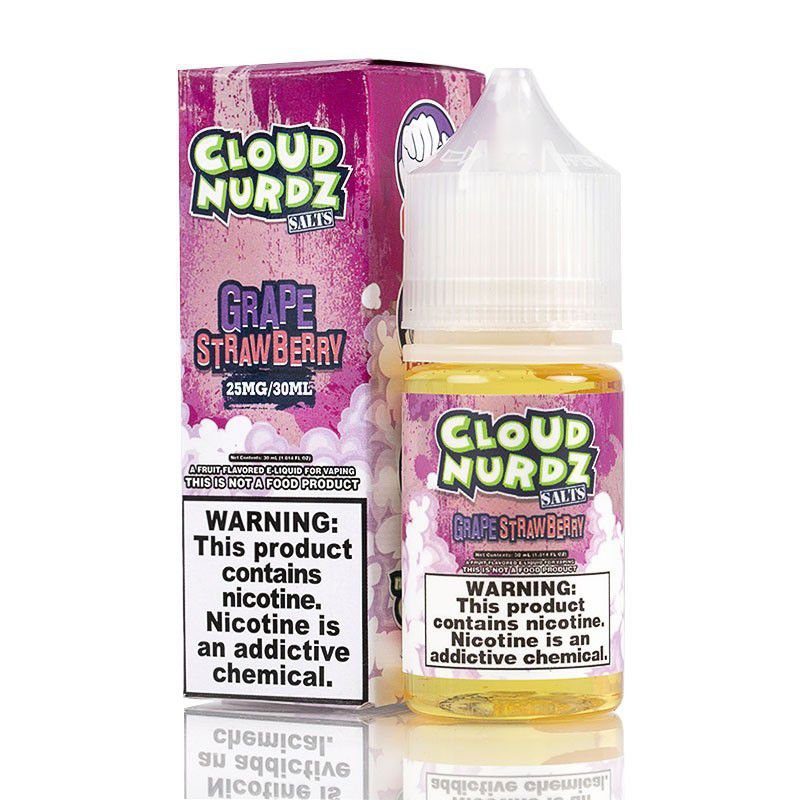 Líquido Cloud Nurdz Salt - Grape Strawberry 1 Líquido Grape Strawberry Salt - Líquido Cloud Nurdz Salt - Grape Strawberry