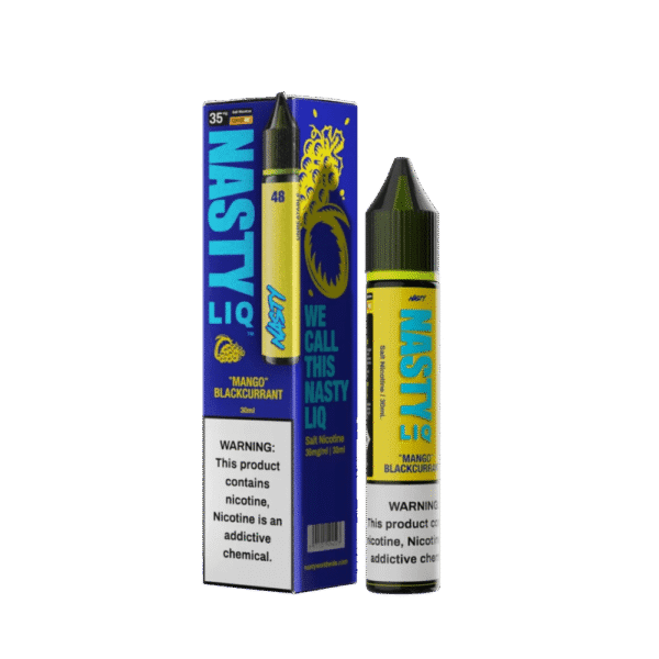 líquido mango blackcurrant - Líquido Nasty Juice Salt - Mango Blackcurrant